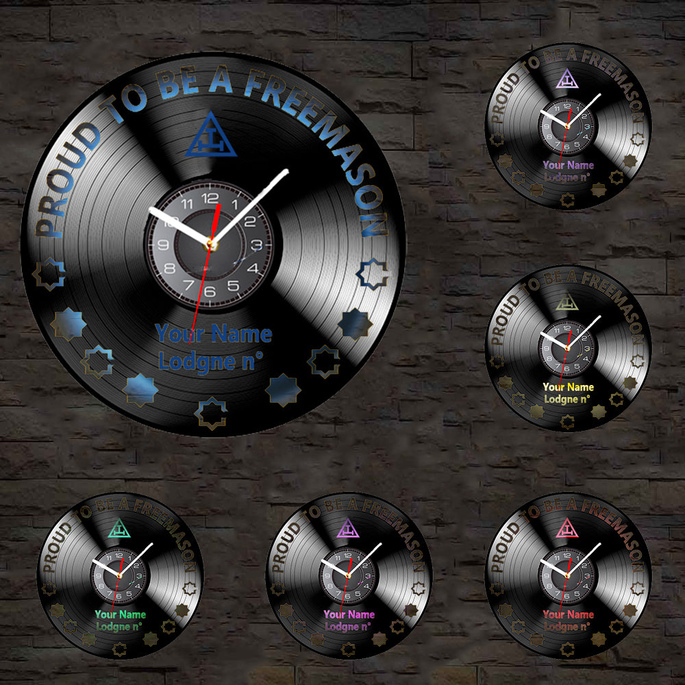 Royal Arch Chapter Clock - Vinyl Record - Bricks Masons