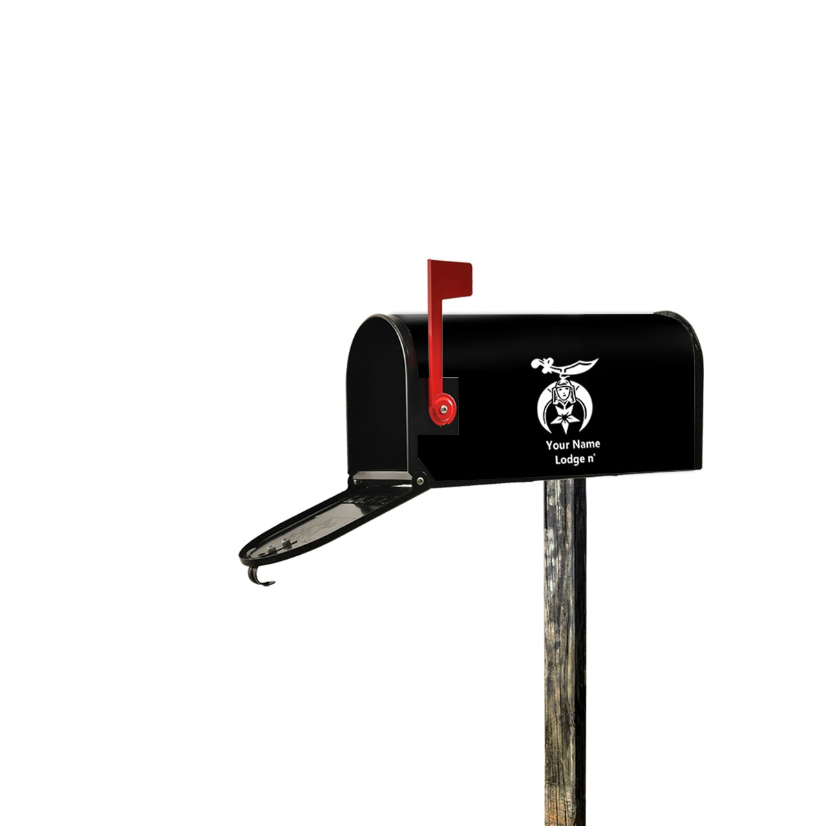 Shriners Mailbox Cover - Magnetic & Waterproof - Bricks Masons