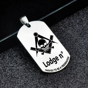 Widows Sons Necklace - (Various Colors) - Bricks Masons