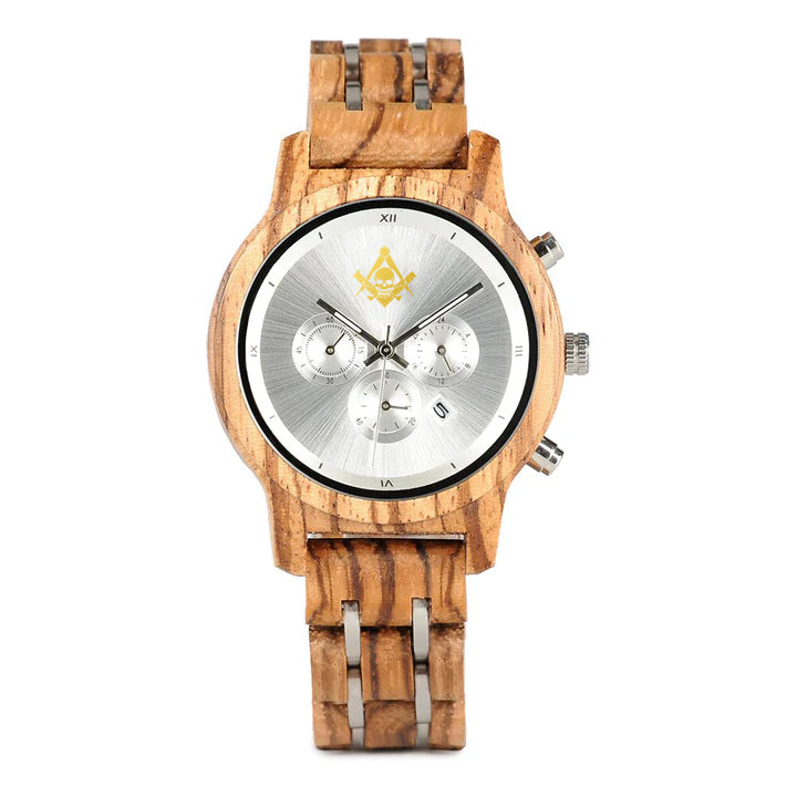 Widows Sons Wristwatch - Various Wood Colors - Bricks Masons